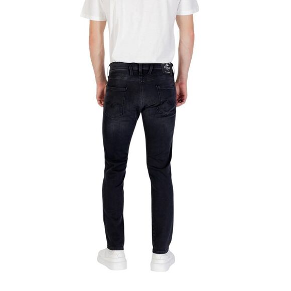 Replay Slim Fit Faded Wash Jeans Men black